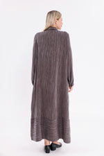 DL Qupra Silk Dress Brown