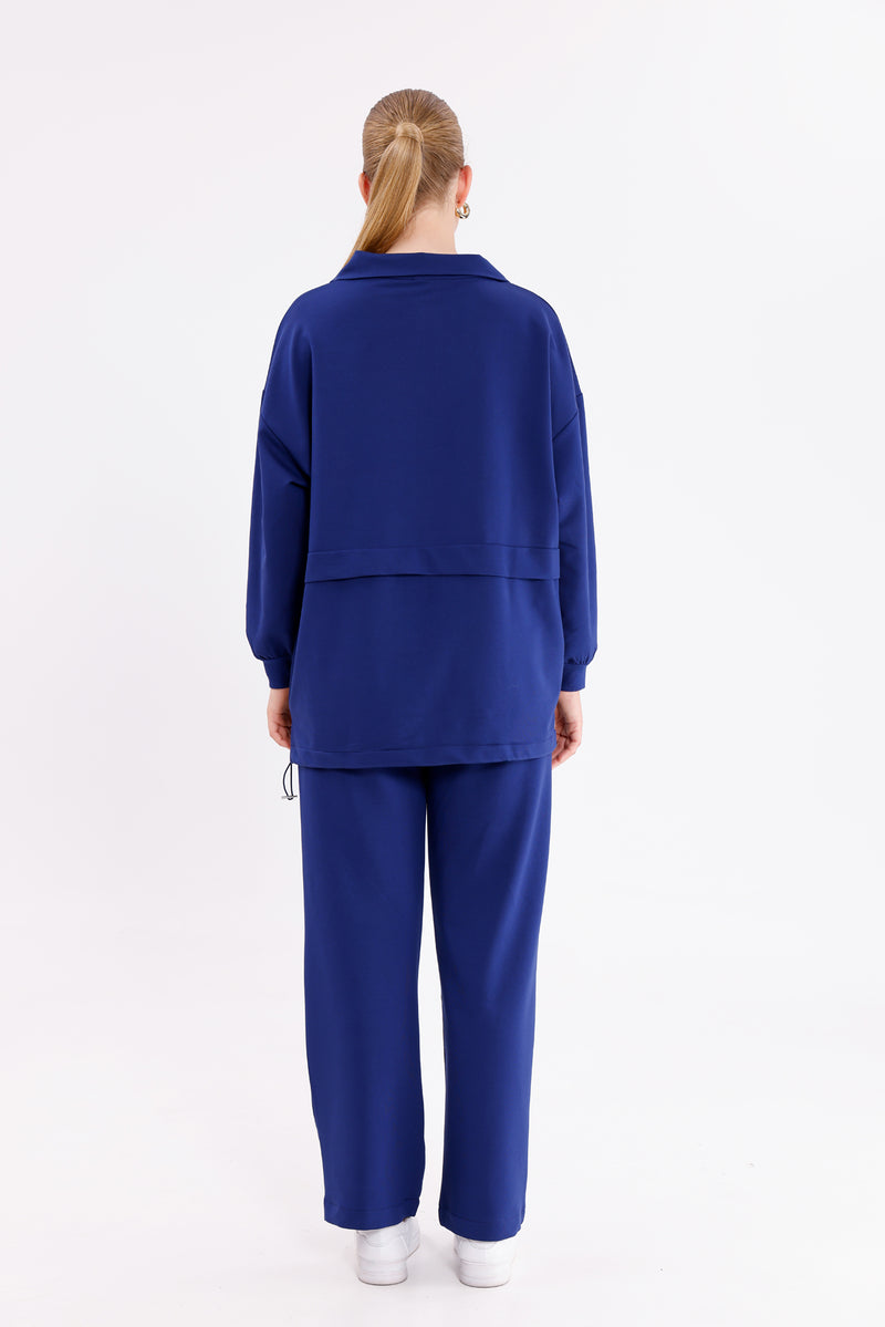 B&P Alert Tracksuit Sax Blue