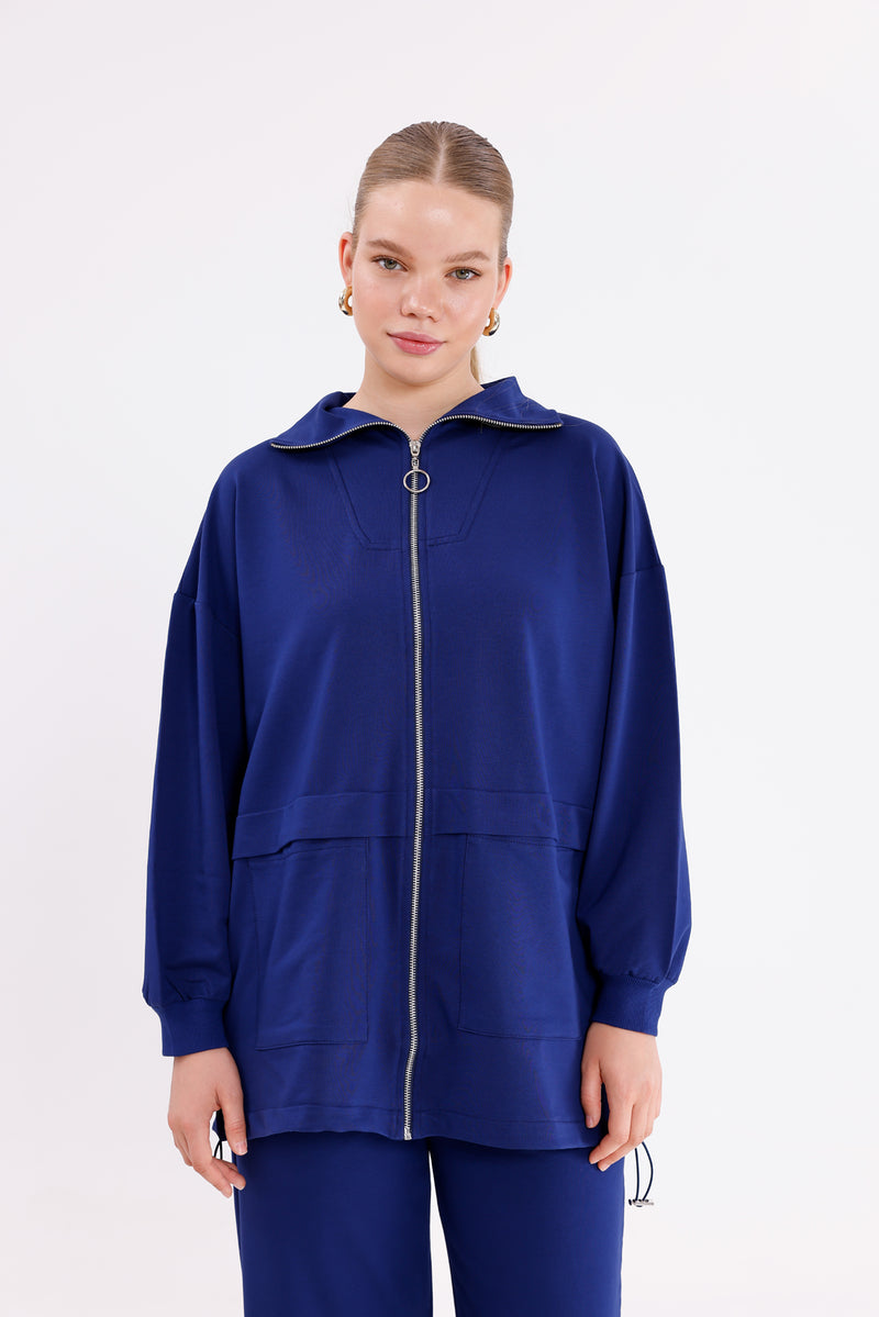 B&P Alert Tracksuit Sax Blue