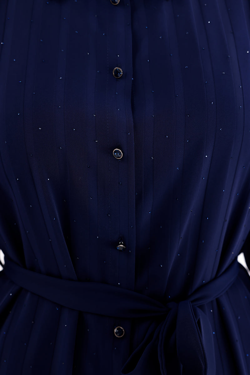 F&G Sparkle 2 Pc Set Navy Blue