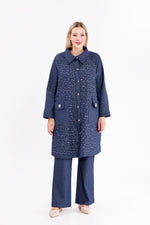 DL Spangle Denim Set Navy Blue