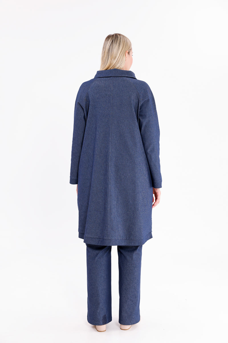 DL Spangle Denim Set Navy Blue