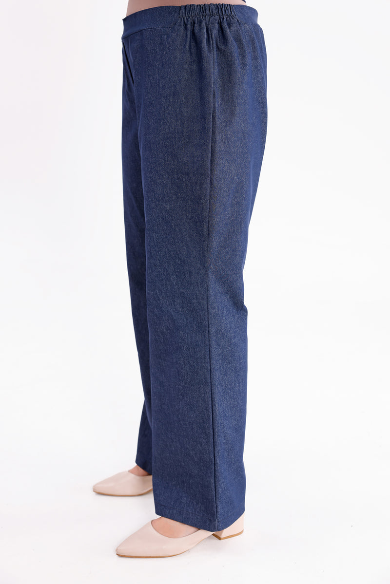 DL Spangle Denim Set Navy Blue