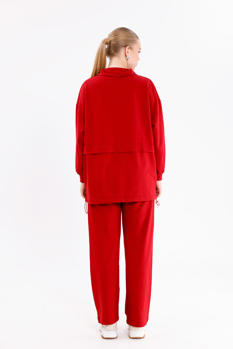 B&P Alert Tracksuit Red