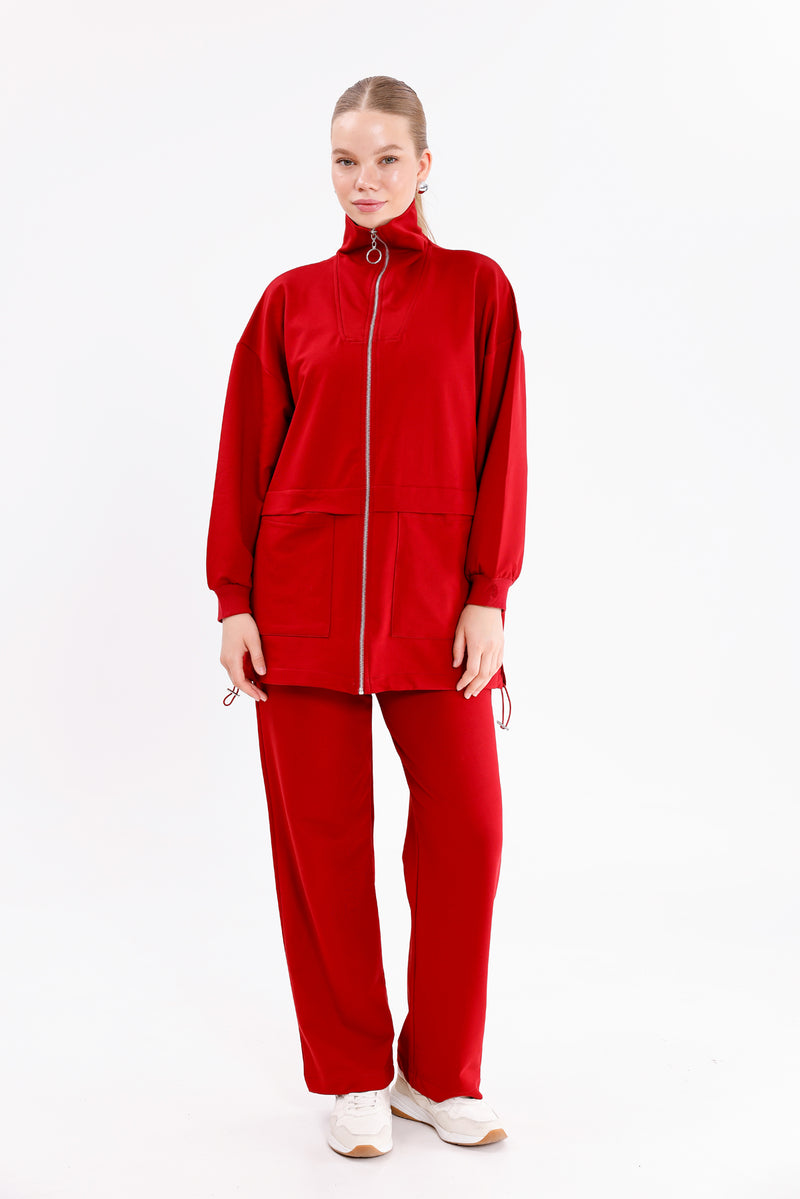 B&P Alert Tracksuit Red