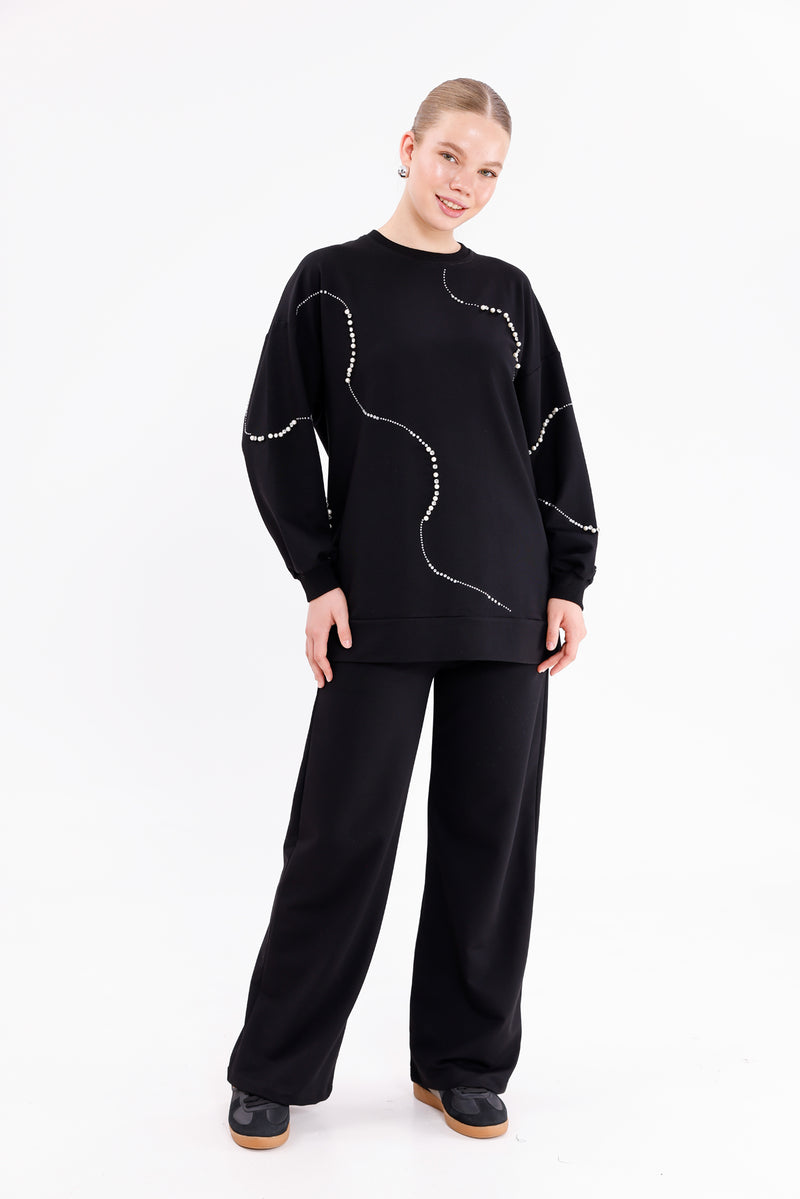 B&P Pearl Tracksuit Black