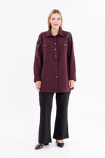 F&G Arm&Shoulder Detailed Tunic Ivy
