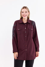 F&G Arm&Shoulder Detailed Tunic Ivy