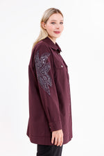 F&G Arm&Shoulder Detailed Tunic Ivy