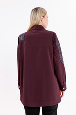 F&G Arm&Shoulder Detailed Tunic Ivy