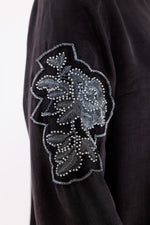 F&G Merry Silk Tunic Anthracite