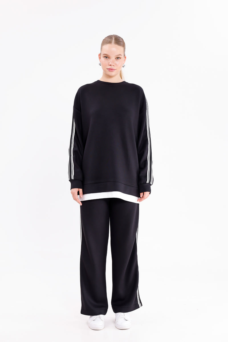 B&P Medal Tracksuit Black