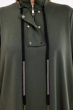 F&G Cotton Snap Buttons Set Khaki