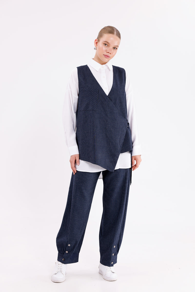 A&W Kate 3 Pc Set Navy Blue