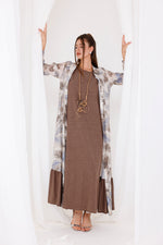 A&W Elyse 2 Pc Dress Brown