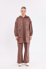SCL Sadre Tracksuit Brown