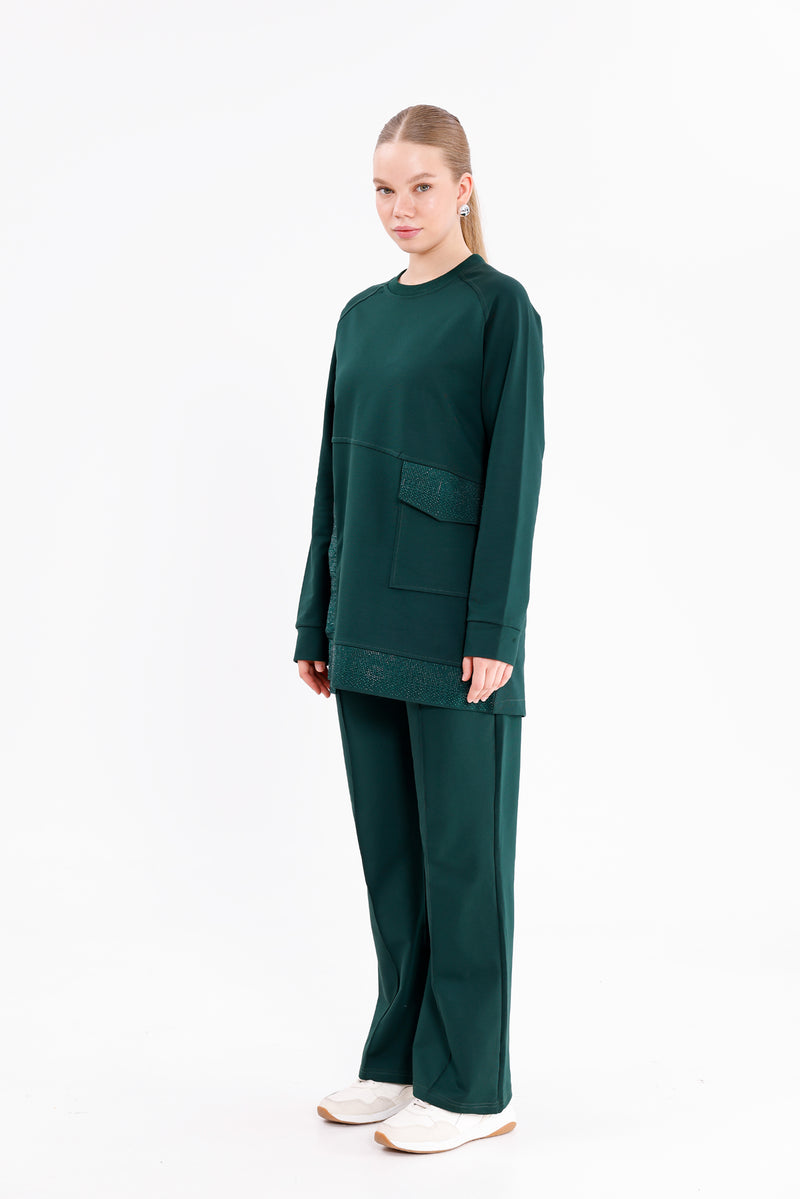 SCL Sibel Tracksuit Green