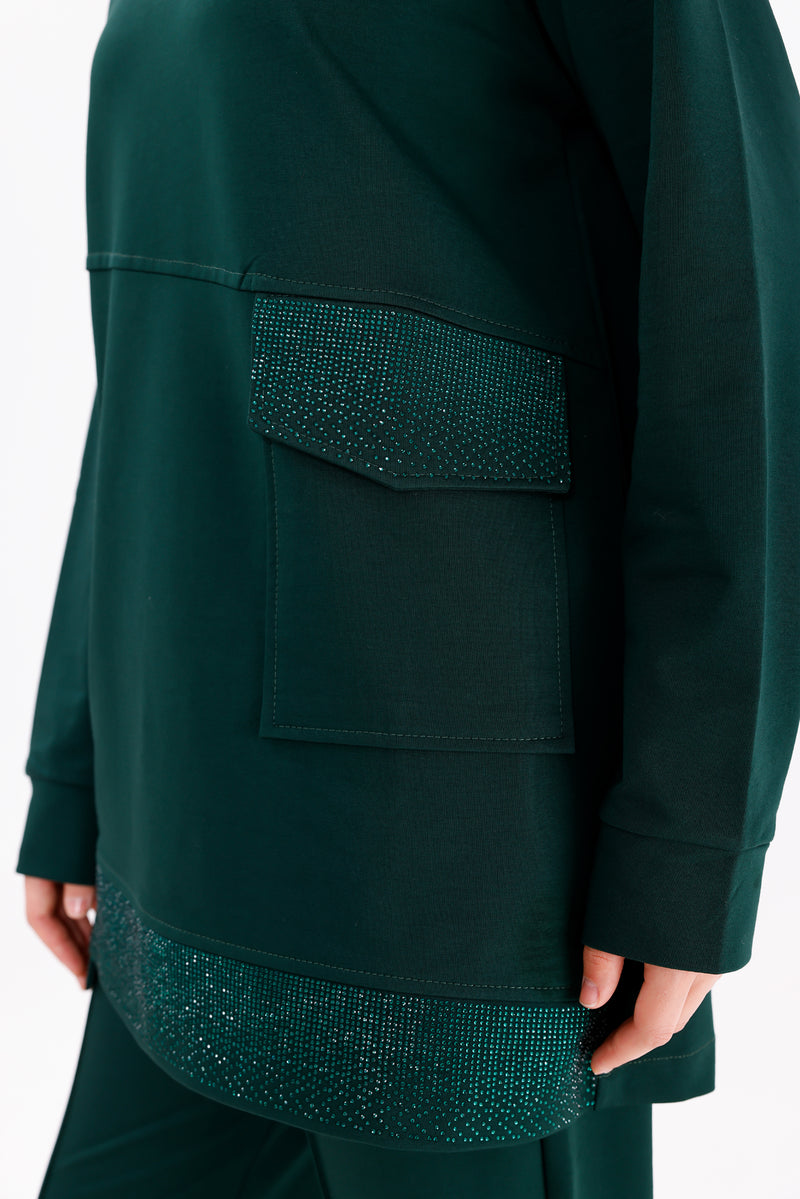 SCL Sibel Tracksuit Green