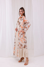 A&W Elyse 2 Pc Dress Camel