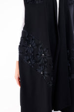WRN Flower Dtld Vest Black