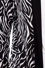 WRN Zebra Printed Cardigan Black