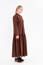 INVEE Cotton Dress Brown