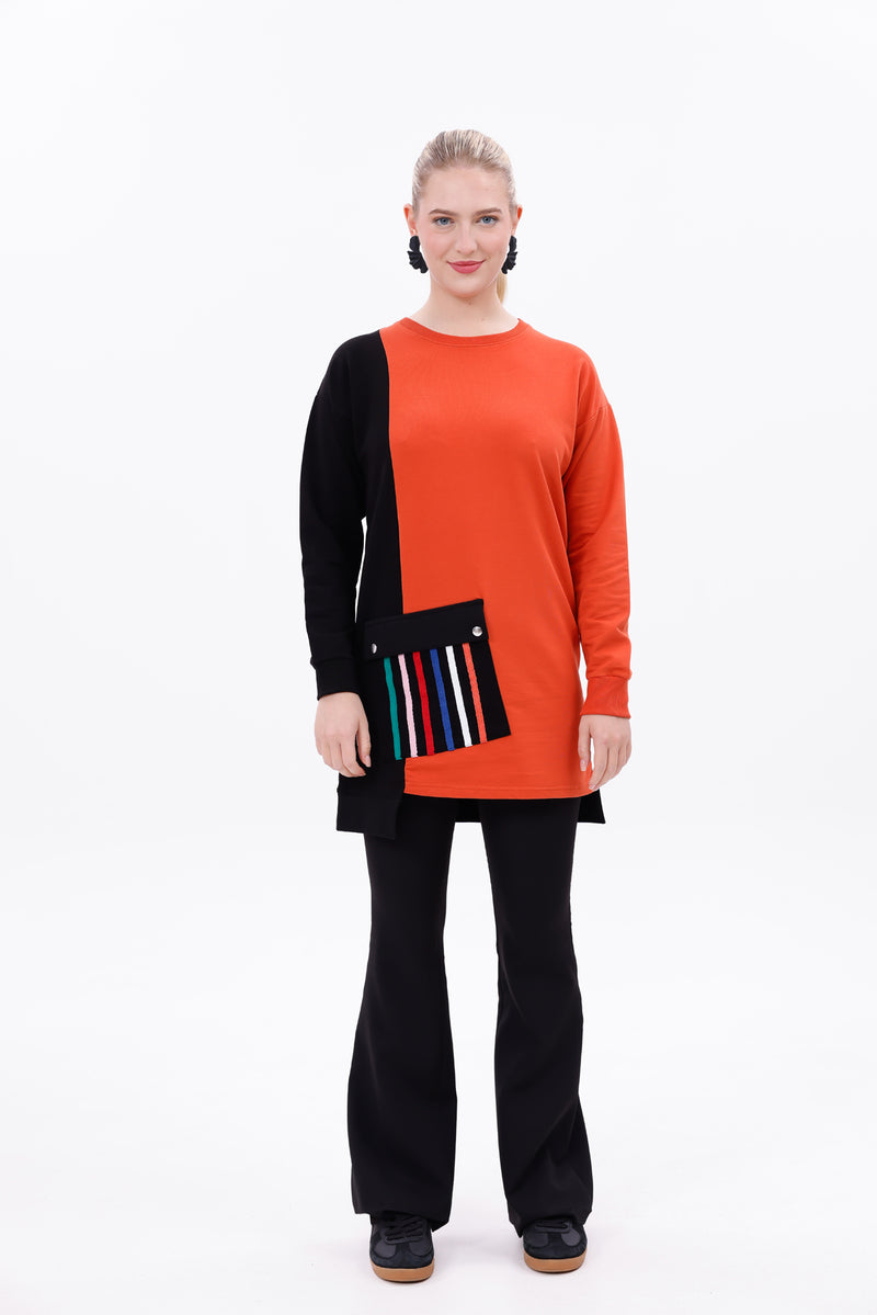 JMN Alba Tunic Orange