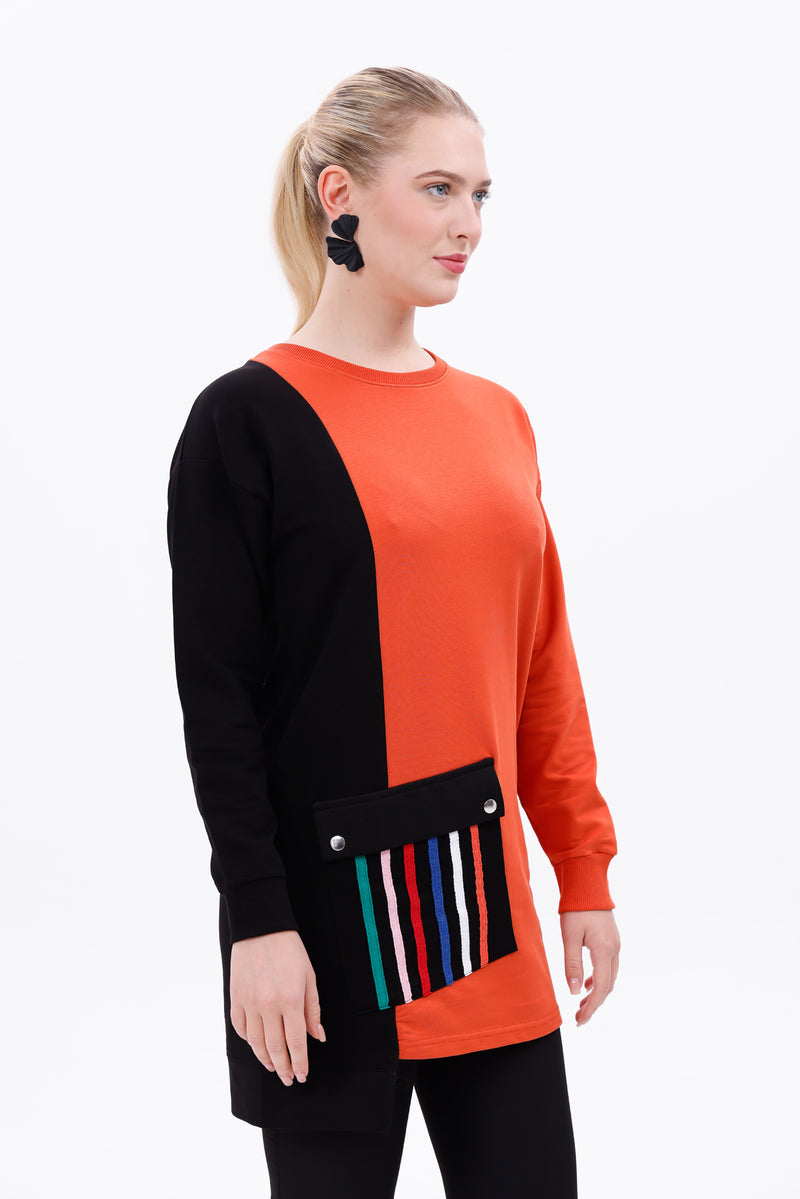 JMN Alba Tunic Orange