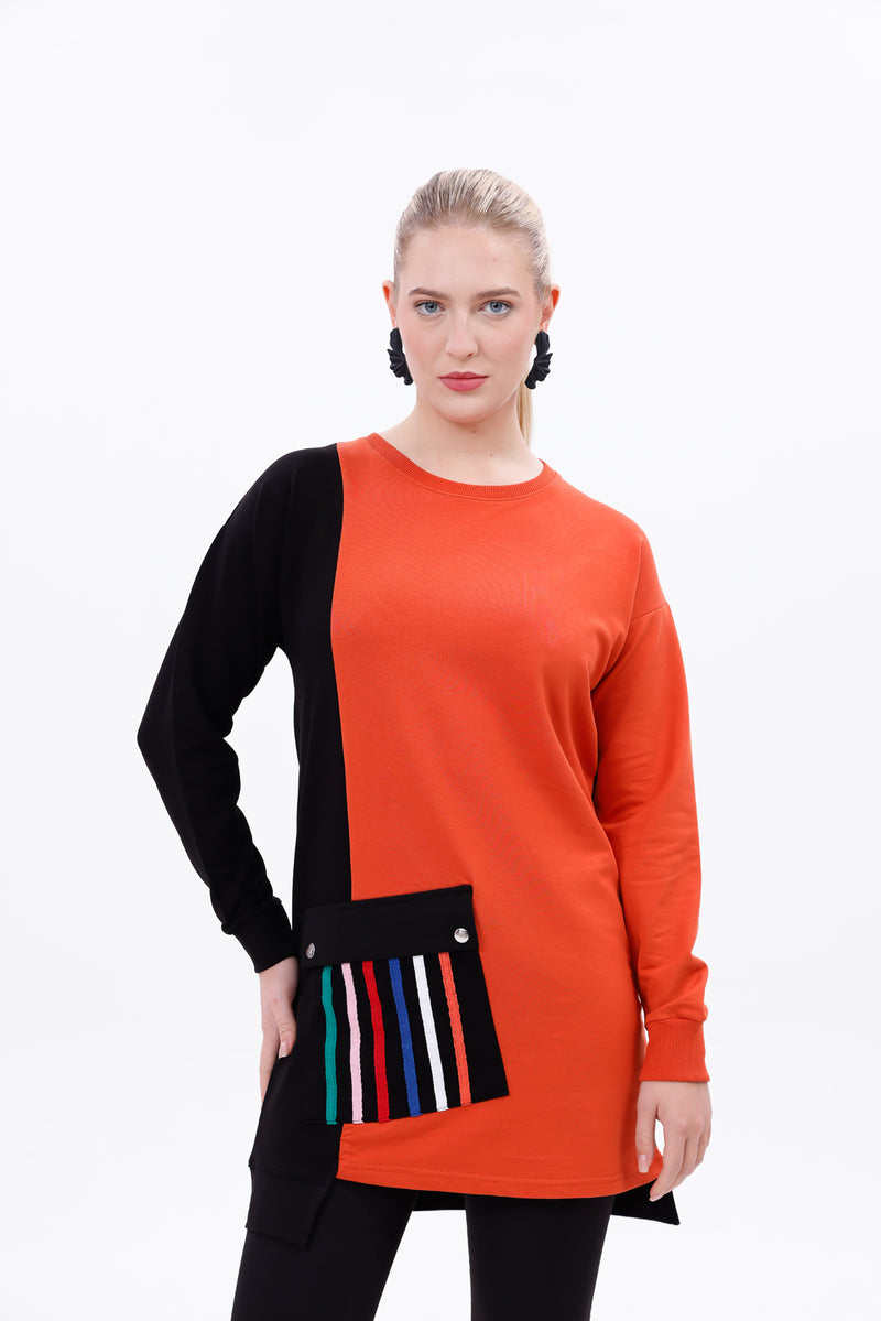 JMN Alba Tunic Orange