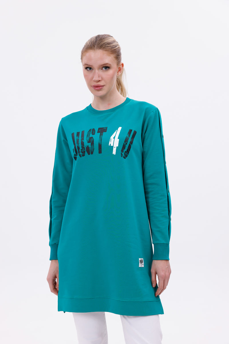 JMN Fernanda Tunic Green