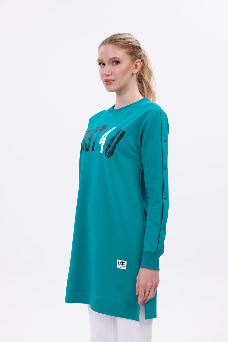 JMN Fernanda Tunic Green