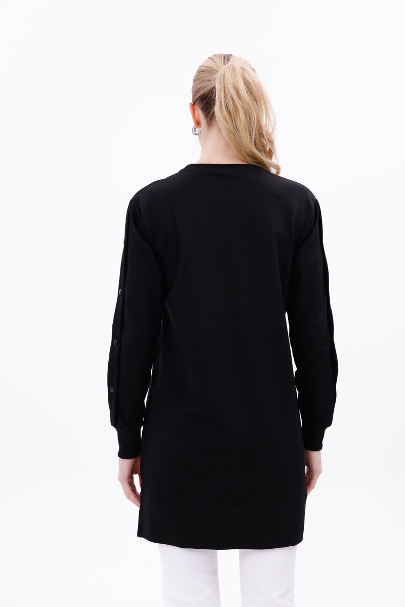 JMN Fernanda Tunic Black