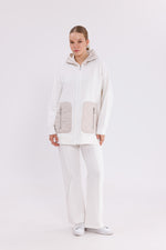 SCL Quilted Jest Tracksuit Ecru