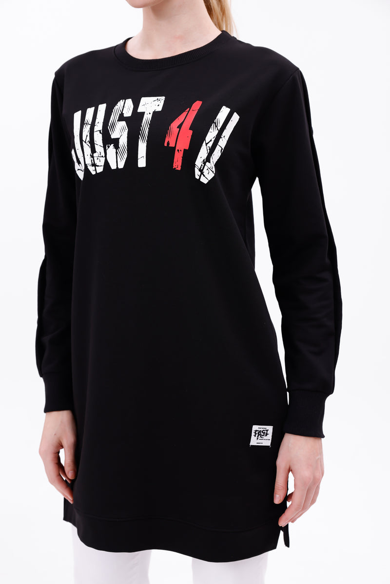 JMN Fernanda Tunic Black