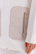 SCL Quilted Jest Tracksuit Ecru