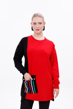 JMN Alba Tunic Red