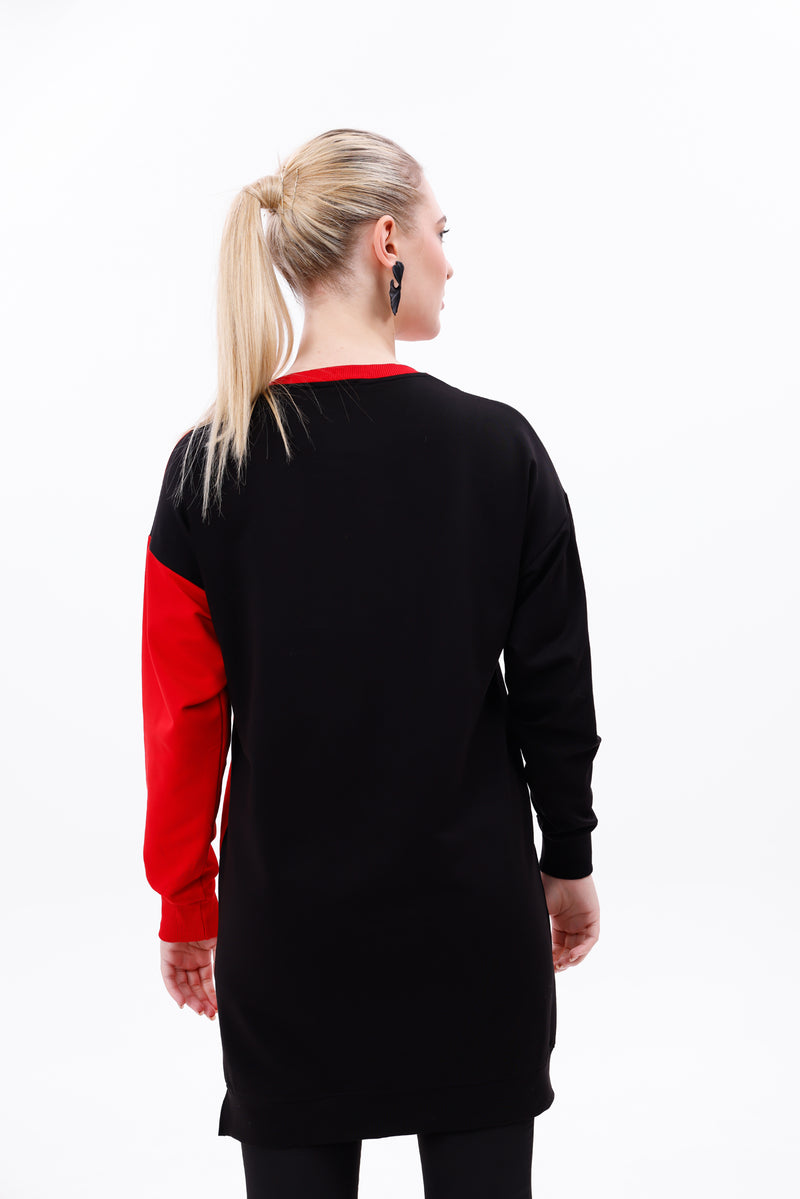 JMN Alba Tunic Red