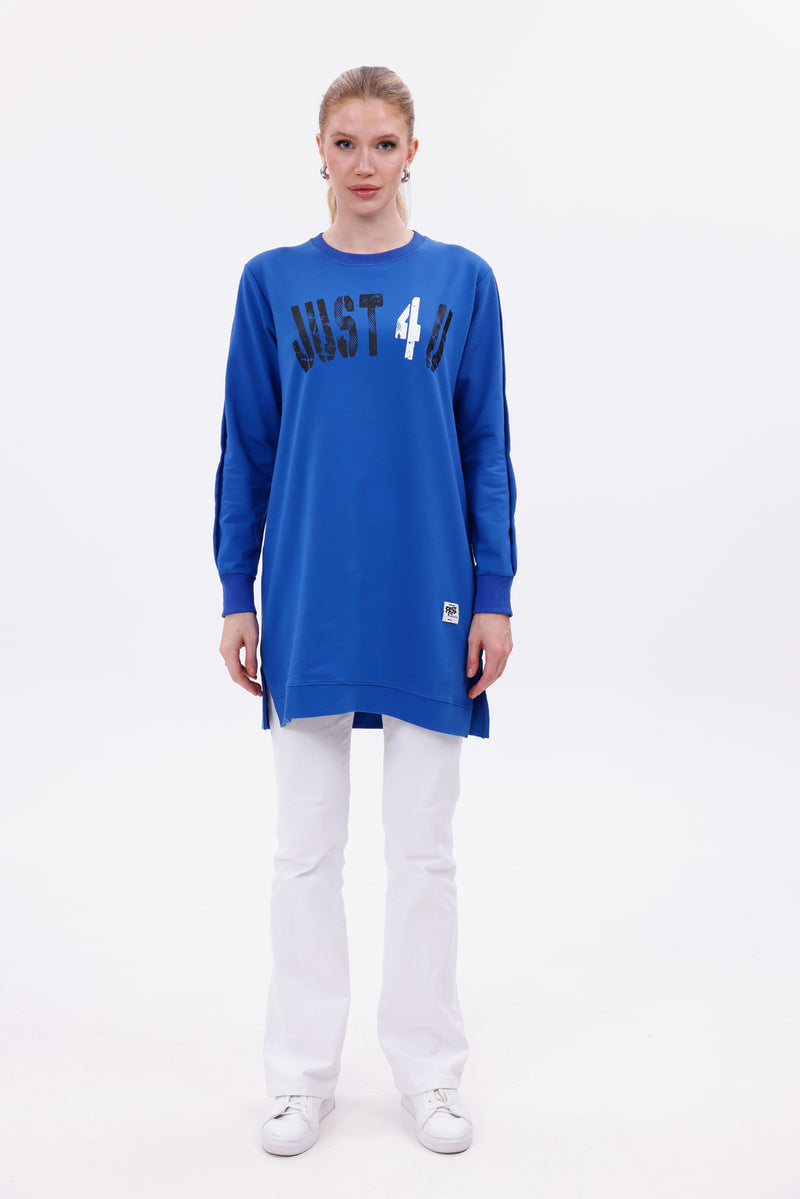 JMN Fernanda Tunic Sax Blue