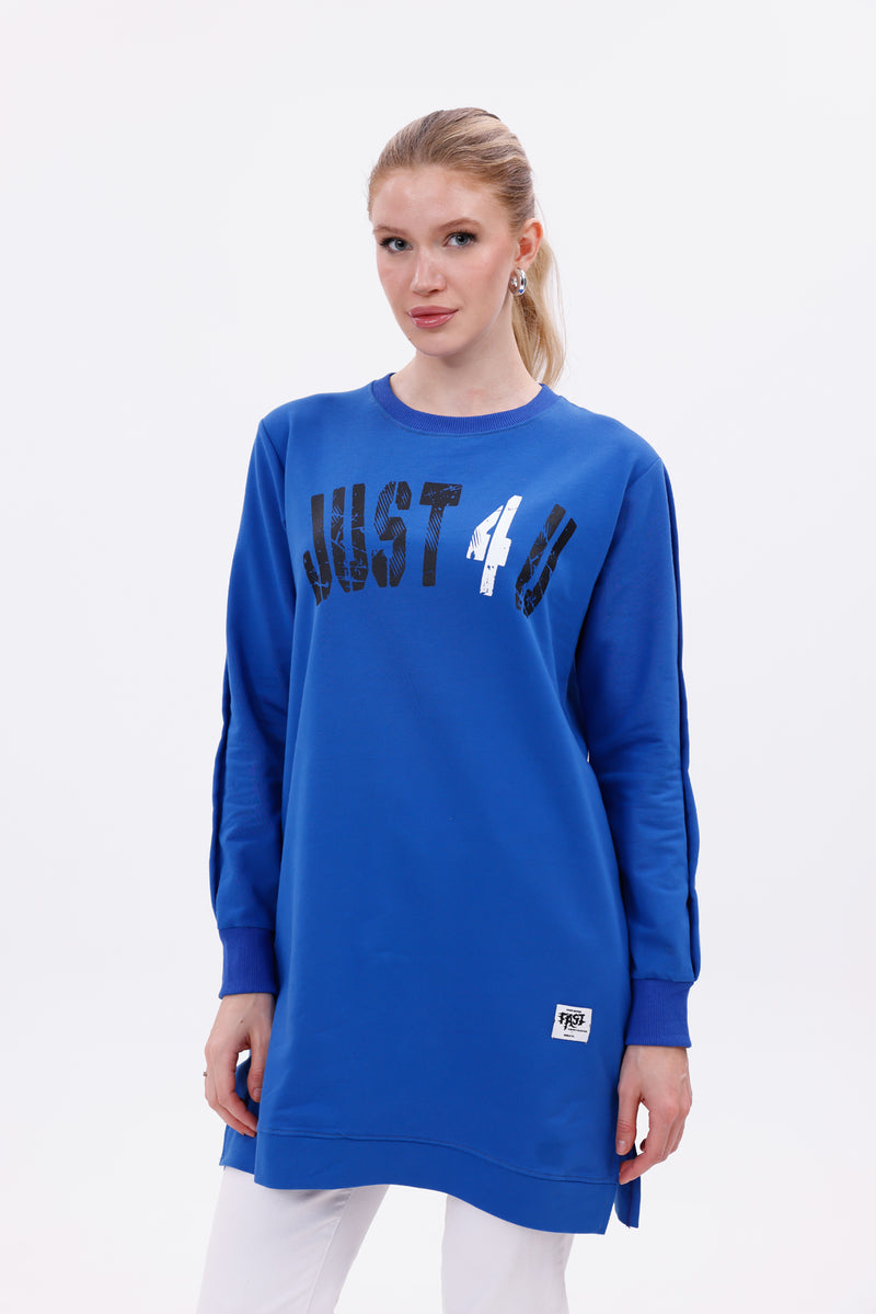 JMN Fernanda Tunic Sax Blue