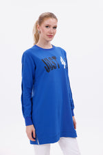 JMN Fernanda Tunic Sax Blue
