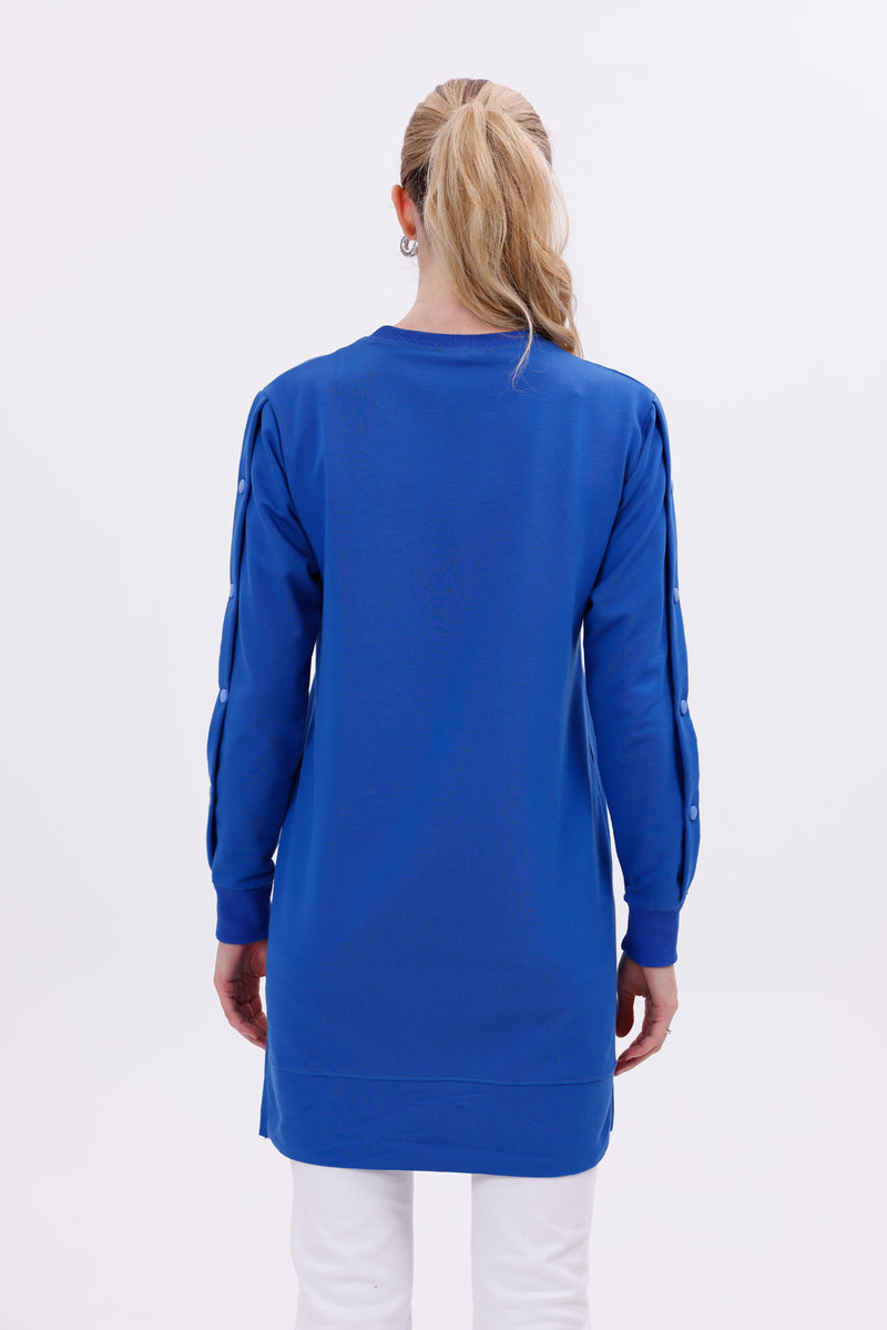 JMN Fernanda Tunic Sax Blue