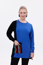 JMN Alba Tunic Sax Blue