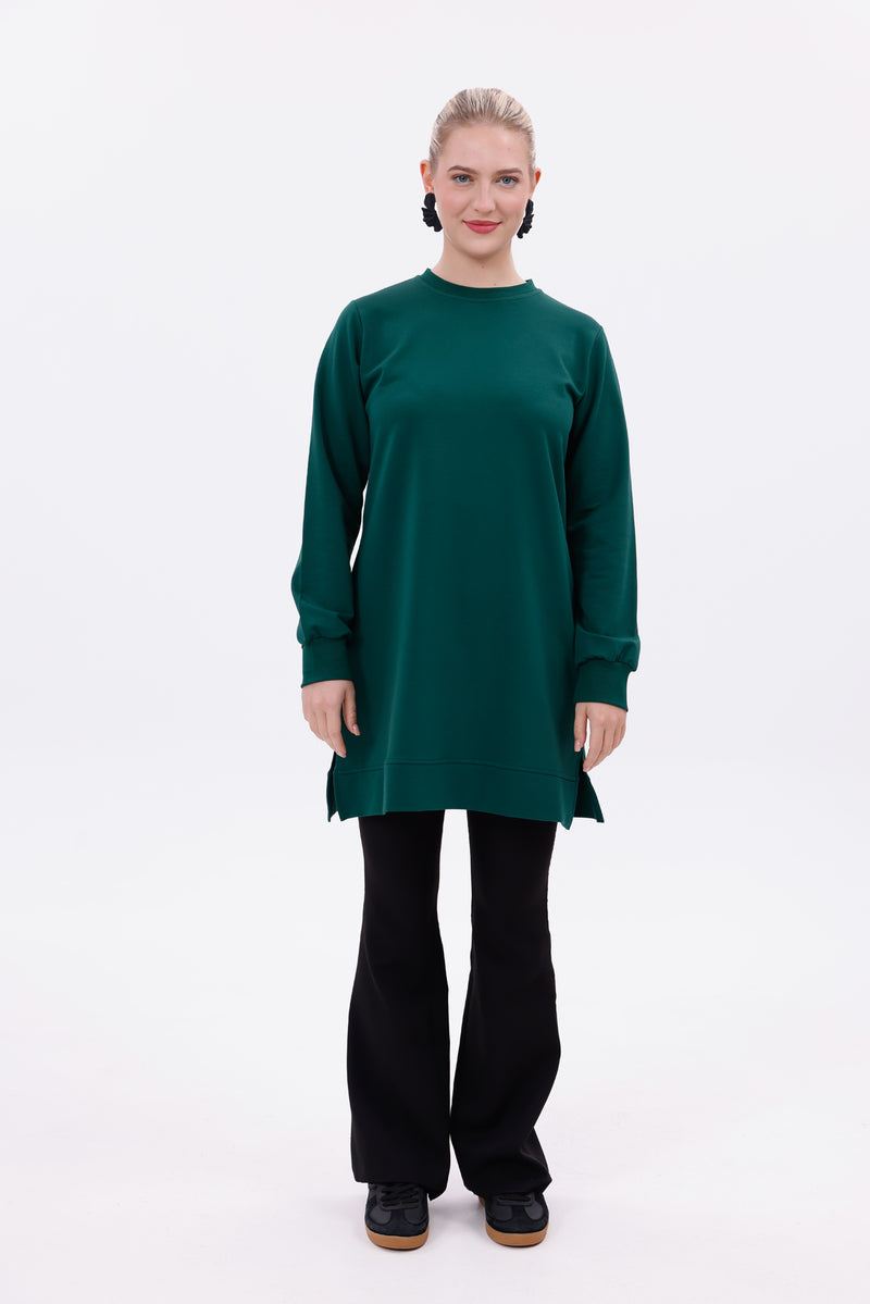 AAM Lucia Short Tunic Dark Green