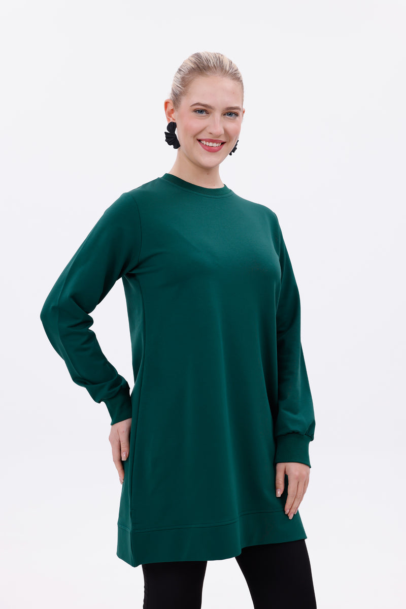AAM Lucia Short Tunic Dark Green
