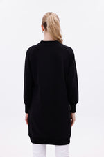 JMN Bloom Tunic Black