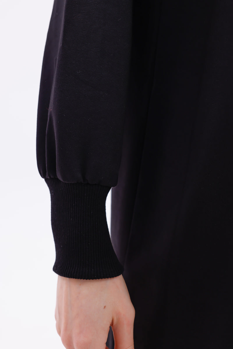 JMN Bloom Tunic Black