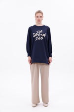 JMN Martina Tunic Navy Blue
