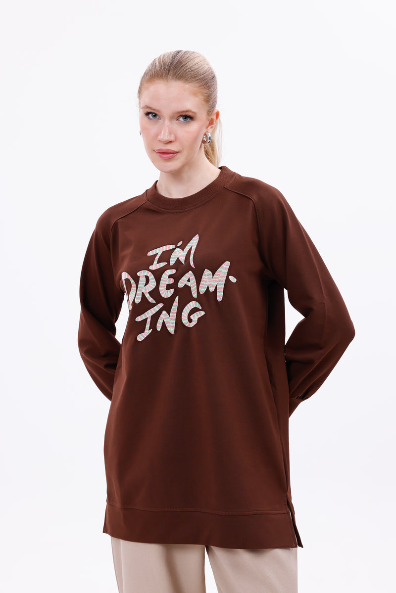 JMN Martina Tunic Brown