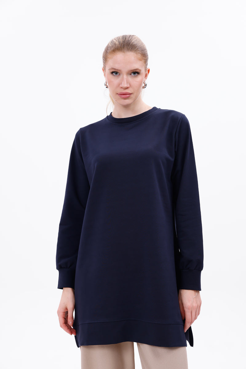 AAM Lucia Short Tunic Navy Blue