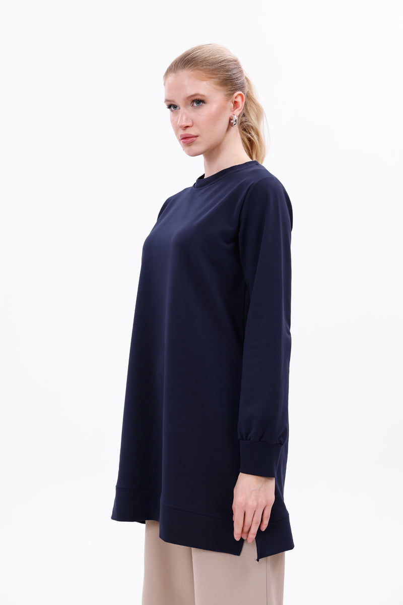 AAM Lucia Short Tunic Navy Blue